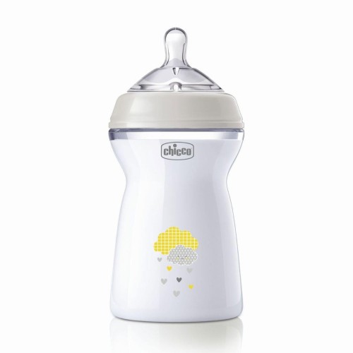 CHICCO BIBERON NATURAL FEELING 330ML 6M+ BIANCO