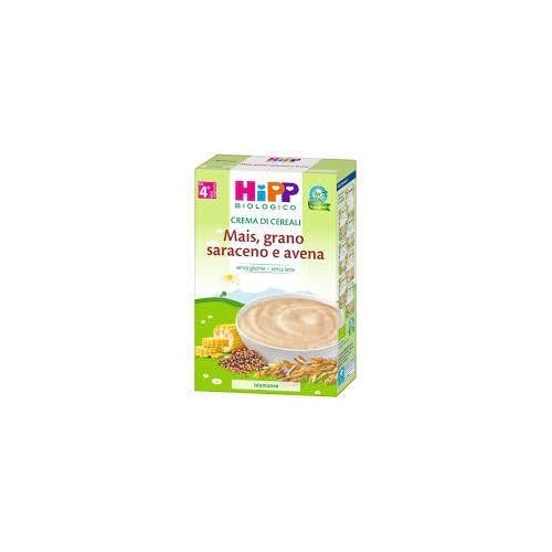 HIPP CREMA DI MAIS GRANO SARACENO E AVENA