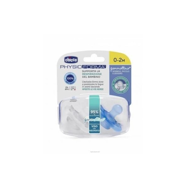 CHICCO GOMMOTTINO 0-2M AZZURRO