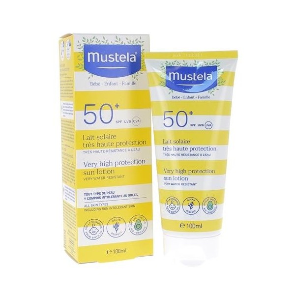 MUSTELA LATTE SOLARE 50+