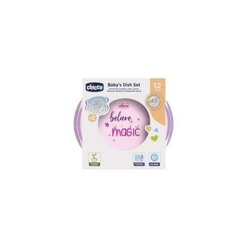 CHICCO SET PIATTI 12M+
