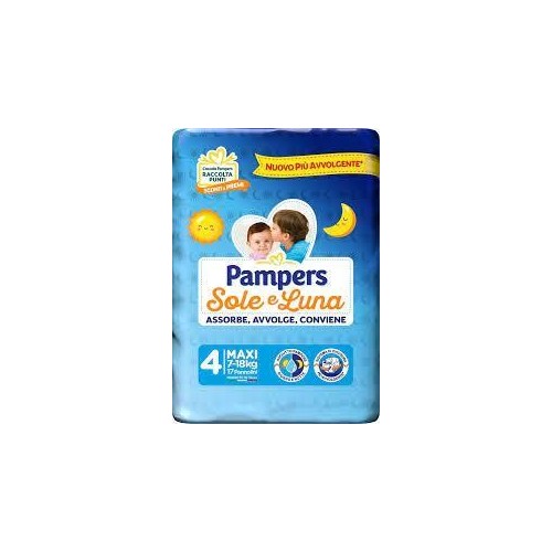 PAMPERS SOLE E LUNA TAGLIA 4