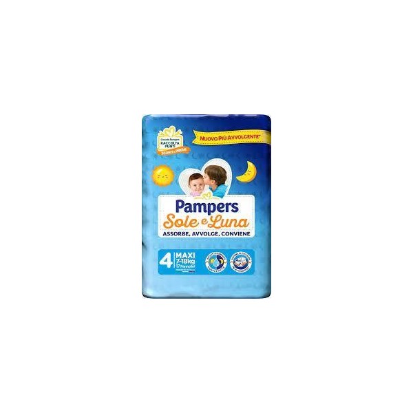 PAMPERS SOLE E LUNA TAGLIA 4