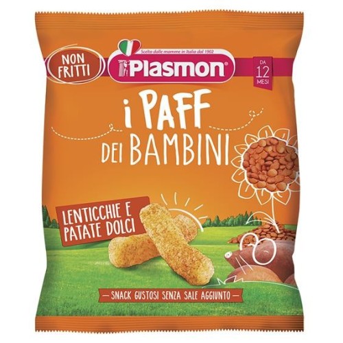 Plasmon

i PAFF DEI BAMBINI
LENTICCHIE E PATATE DOLCI