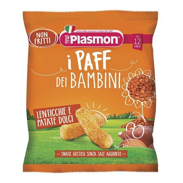 Plasmon

i PAFF DEI BAMBINI
LENTICCHIE E PATATE DOLCI