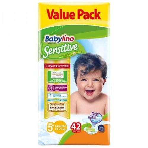 BABYLINO SENS DIAPERS ECON 5+