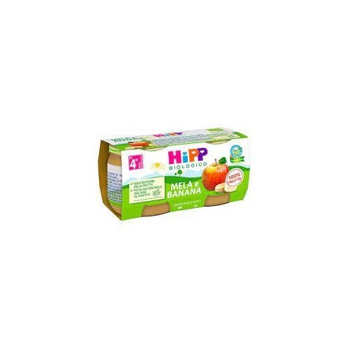 HIPP OMOGENIZZATO MELA BANANA 2X80G