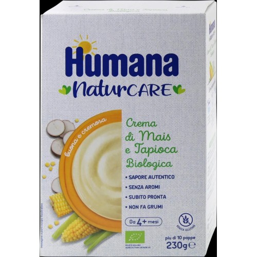 Humana
CREMA DI MAIS E TAPIOCA BIOLOGICA