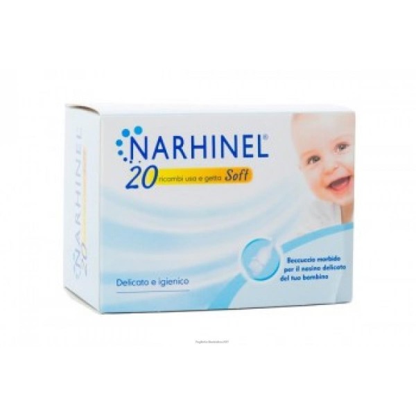 Narhinel RICAMBI SOFT 
PER ASPIRATORE