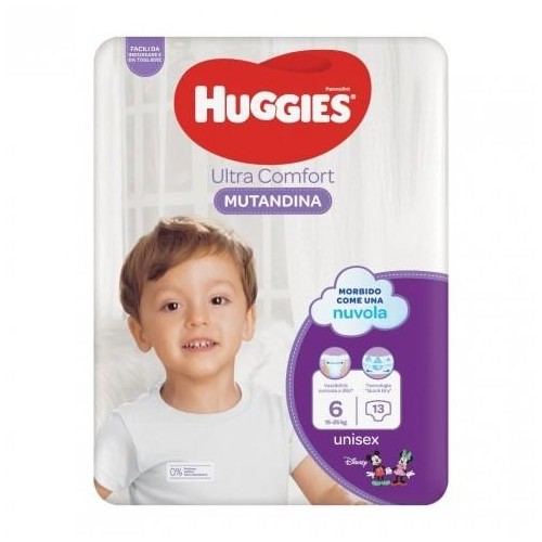 HUGGIES MUTANDINA TAGLIA 6