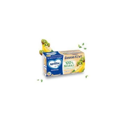 MELLIN OMOG BANANA/KIWI 2X100G