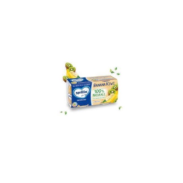 MELLIN OMOG BANANA/KIWI 2X100G