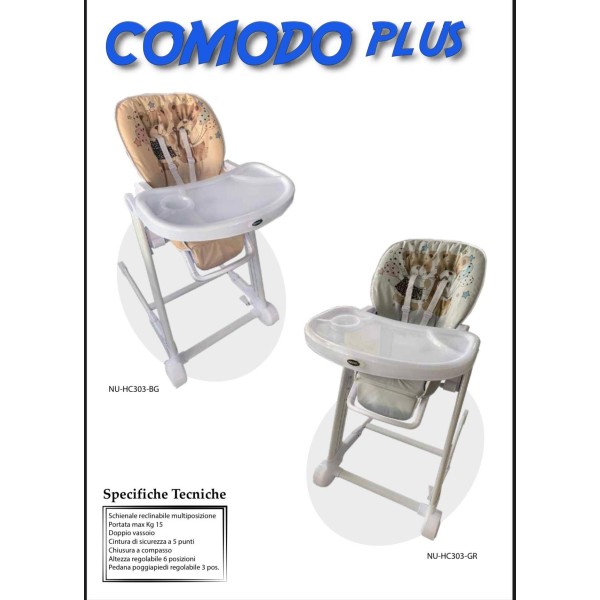 NUNU SEGGIOLONE COMODO PLUS