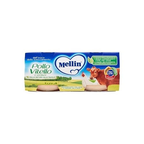 MELLIN OMOGENIZZATO POLLO VITELLO