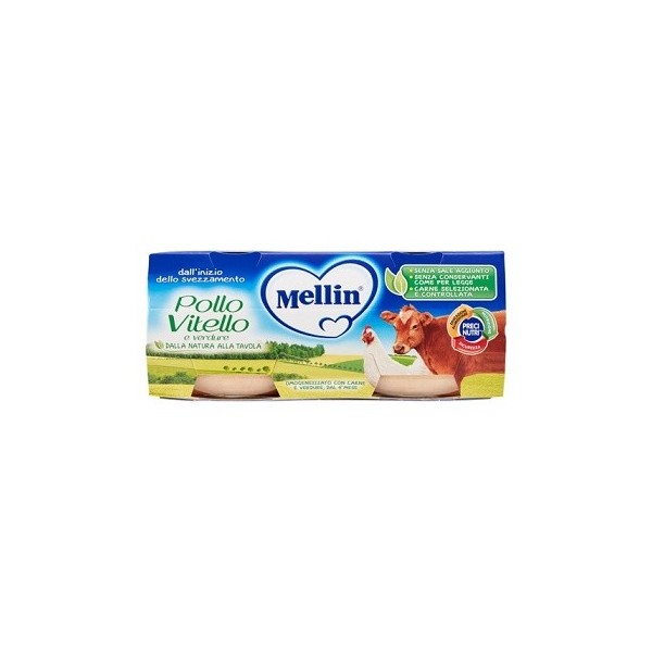 MELLIN OMOGENIZZATO POLLO VITELLO