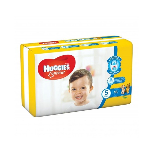 HUGGIES UNISTAR TAGLIA 5 11/25KG