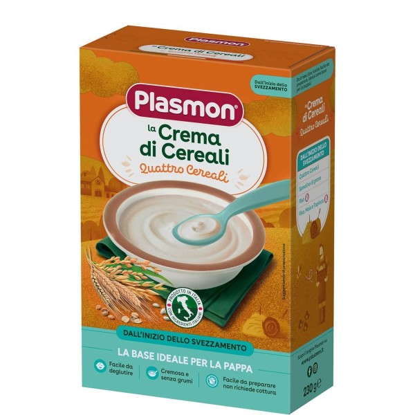 PLASMON CREMA 4 CEREALI