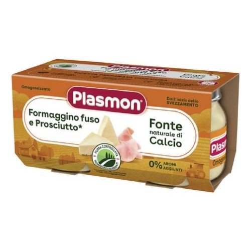 PLASMON OMOGENIZZATO FORMAGGINO FUSO E PROSCIUTTO