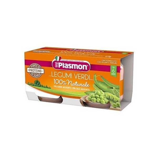 PLASMON OMOGENIZZATO VERDURE E LEGUMI