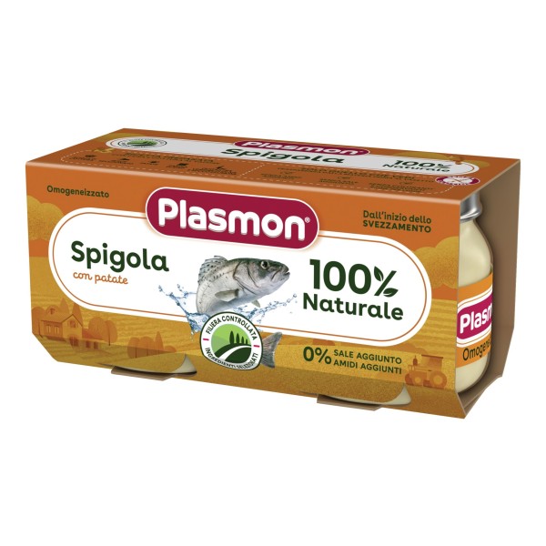 PLASMON OMOGENIZZATO SPIGOLA CON PATATE