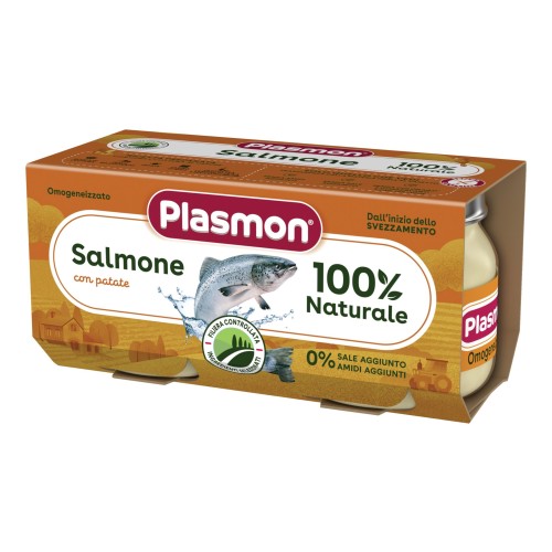 PLASMON OMOGENIZZATO SALMONE CON PATATE