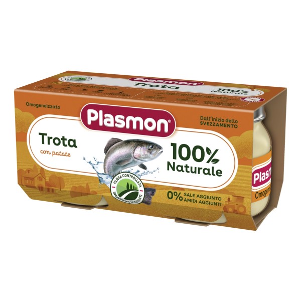 PLASMON OMOGENIZZATO TROTA CON PATATE