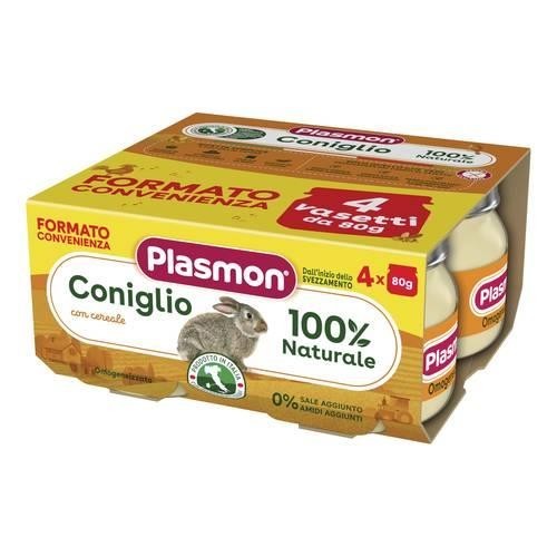 PLASMON OMOGENIZZATO CONIGLIO