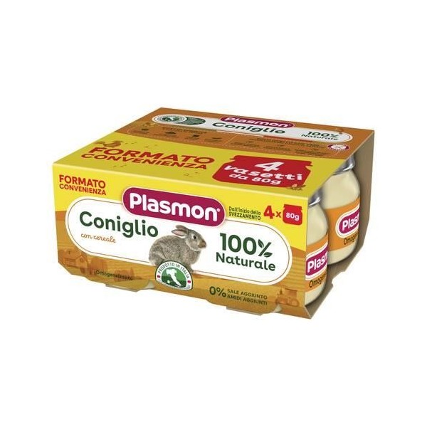 PLASMON OMOGENIZZATO CONIGLIO