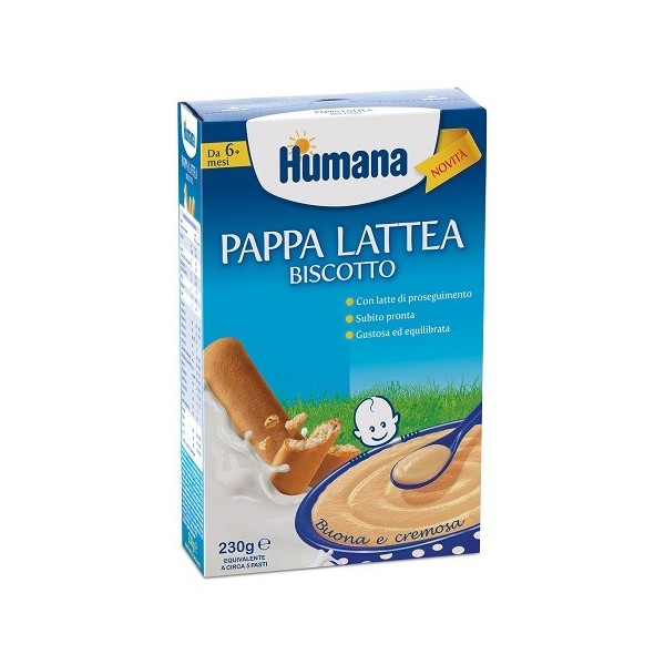 HUMANA PAPPA LATTEA BISCOTTO