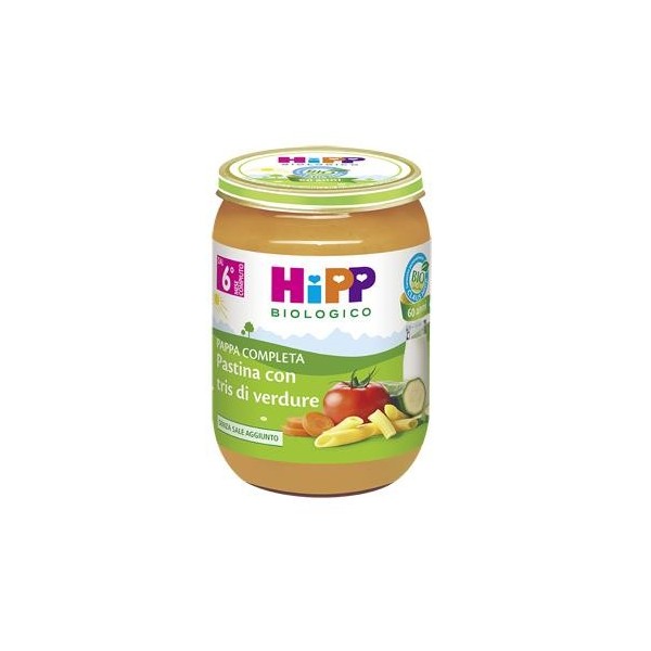 HiPP
Pastina con tris di verdure