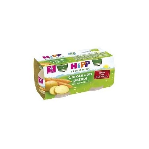 HiPP
Carote con
patate