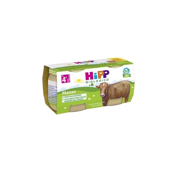 HIPP OMOGENIZZATO MANZO