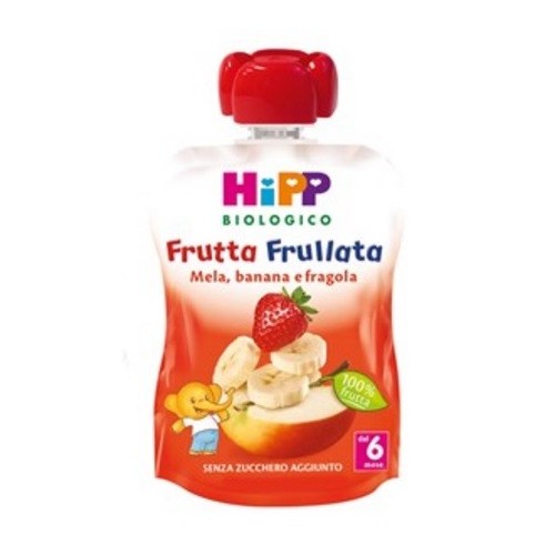 HIPP FRUTTA FRULLATA MELA BANANA FRAGOLA