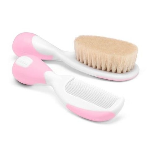 CHICCO SPAZZOLA E PETTINE 
ROSA