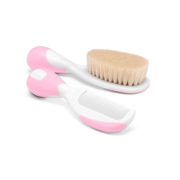 CHICCO SPAZZOLA E PETTINE 
ROSA