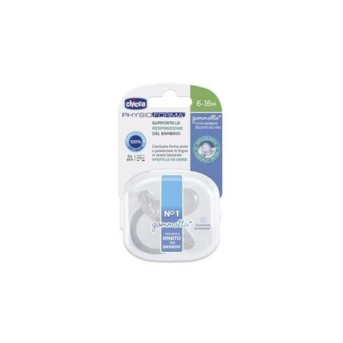 CHICCO Physio Gommotto Neutro in silicone 6/12M