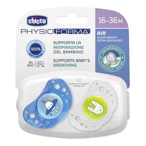 Succhietto Physio Air

 12m+ Silicone BOY