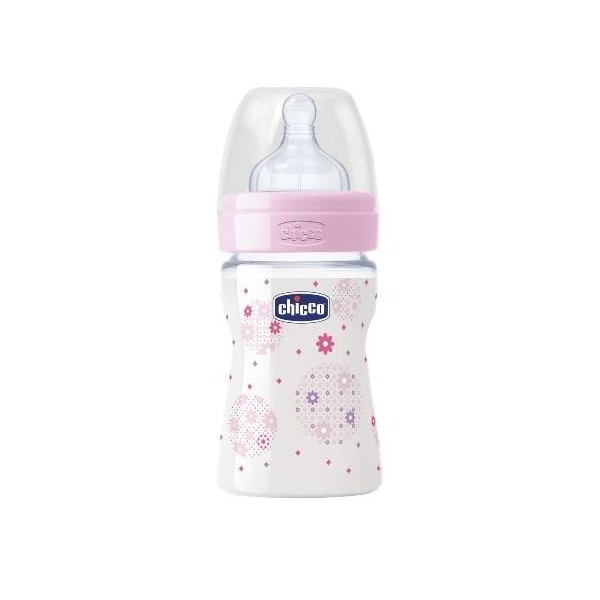 CHICCO BIBERON 150ML ROSA