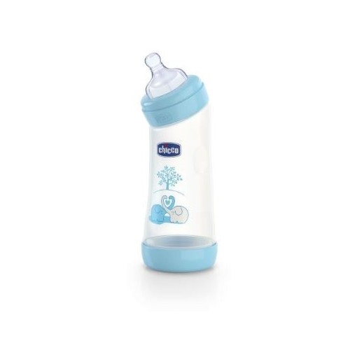 BIBERON ANGOLATO CHICCO AZZURRO 250ML