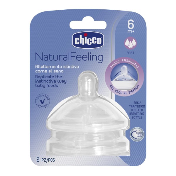 RICAMBIO TETTARELLA NATURAL FEELING 6M+